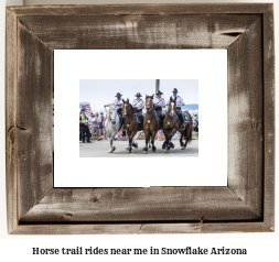 horse trail rides near me in Snowflake, Arizona